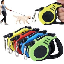 Pet Lead Rope 3 Meters Leash Automatic Retractable Dog Leash Pet Outdoor... - £19.62 GBP