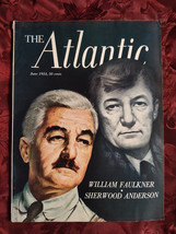 ATLANTIC JUNE 1953 William Faulkner Sherwood Anderson Peter Mayne Albert Camus - £15.77 GBP