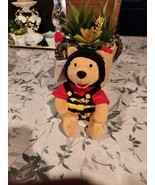 NWT The Disney Store Valentines Day Pooh Mini Bean Bag Plush 8&quot; Stuffed ... - $10.23