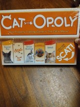 CAT-OPOLY Board Game, Monopoly Themed NEW SEALED Cat Opoly Property Trad... - $14.84