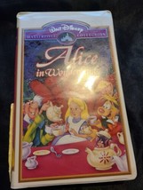 Alice in Wonderland (VHS, 1999) Clamshell Walt Disney Masterpiece Collection Js - £7.00 GBP