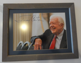 FRAMED PRESIDENT JIMMY CARTER JAMES EARL CARTER IN VINTAGE FRAME 18.5 X ... - $71.27