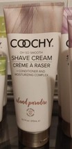 COOCHY RASH-FREE SHAVE CREME &amp; MOISTURIZING, ISLAND PARADISE , SMOOTH 12... - $12.22