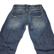 BKE Buckle Stella Jeans Womens 26 Regular Bootcut Low Rise Blue Dark Wash Denim - £23.34 GBP