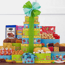 Best Wishes: Gourmet Birthday Gift Tower - $139.99