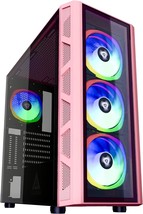 Gaming Computer With Nvidia Rtx 4060 Gpu Ryzen Cpu 1TB Ssd 32GB Win 11 Pink Rgb - $970.18