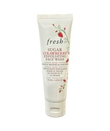 Fresh Sugar Strawberry Exfoliating Face Wash 1.6oz/50ml Travel Size NEW ... - $524.34 MXN