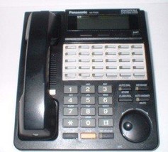 PANASONIC KX-T7433 DIGITAL DISPLAY BUSINESS TELEPHONE KXT 7433 PHONE BLK - £67.65 GBP