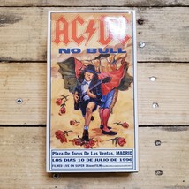 Rare AC/DC - No Bull Vhs Tape 1996 Live Concert Madrid Angus Young Acdc Rock - £4.70 GBP