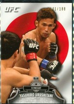 2012 Topps UFC Trading Card 101/188 Flag Yasuhiro Urushitani Bloodlines MMA #74 - £8.51 GBP
