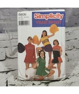Simplicity 9806 Cheerleader Costume Outfit Uniform Team Spirit Uncut Sz ... - £9.34 GBP