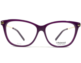 Polaroid Brille Rahmen PLDD353 B3V Lila Gold Cat Eye Voll Felge 53-13-140 - £22.12 GBP