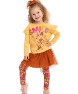 DISNEY MINNIE MOUSE ~ 4-Pc Set ~ Top ~ Leggings ~ Tutu Skirt ~ Scrunchie... - $32.73