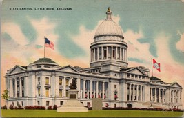 State Capitol Little Rock Arkansas Postcard PC590 - £3.72 GBP