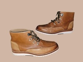 Vintage Foundry Jackson Brown Leather Boots Mens Size  10 - $49.00