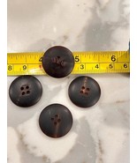 Brunello Cucinelli Buttons 4 Replacement Buttons 3/4&quot; - £29.29 GBP