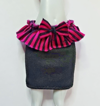 Monster High Sweet 1600 Draculaura Doll Outfit Replacement Black Mini Skirt - $249.01 MXN