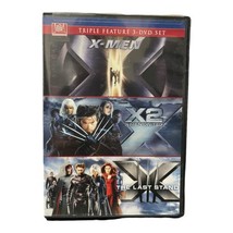 X-Men Triple Feature Trilogy 3 DVD Set X-Men X2 X-Men United X3 The Last Stand - £2.70 GBP
