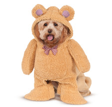 Walking Teddy Bear Pet Suit, Large - £77.94 GBP