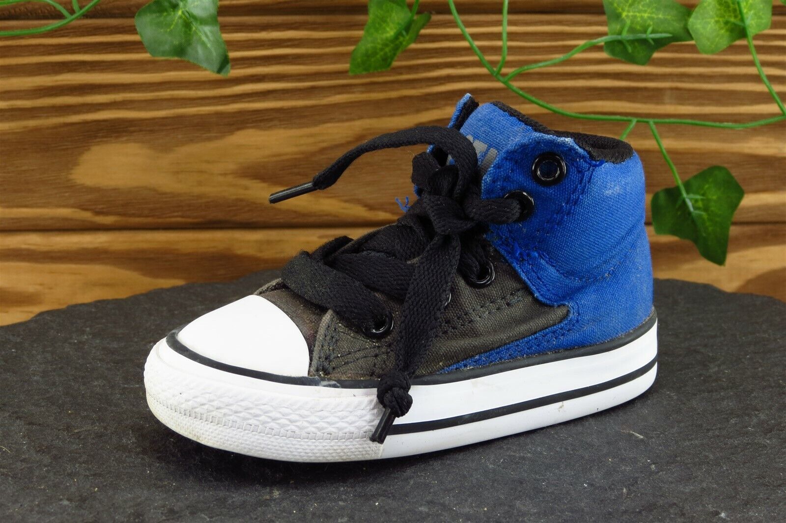 Primary image for Converse all Star Toddler Boys 5 Medium Blue High Top Fabric