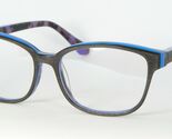 OU 75.465.01 0217 BRUSHED BROWN /BLUE EYEGLASSES GLASSES FRAME 52-16-138mm - $50.99