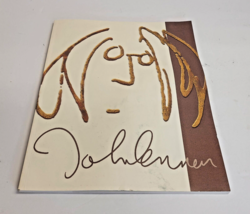 Rare John Lennon Yoko Ono Art Book Published by Bag One Arts OOP 1990&#39;s - £112.22 GBP