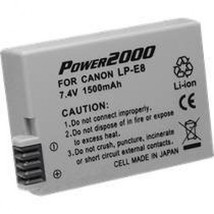 Battery for Canon LP-E8 LPE8 4515B002 EOS Rebel T2i - £10.83 GBP