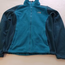 The North Face Womens Turquoise &amp; Green Long Sleeve Polyester Jacket Siz... - $17.32