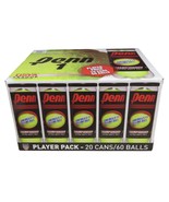 Penn Championship Tennis Balls 20-Packs 60 Balls Extra Duty for Hard Cou... - $932.73 MXN