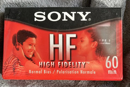 1 New Sony C-60HFL Hifi 60 Minute Blank Audio Cassette Tape / Type I Normal Bias - £2.45 GBP