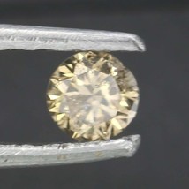 0.08 Ctw Brown Loose Polished Diamond Fancy Round Cut Diamond For Jewelry 2 mm - $22.44