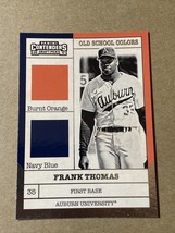 2017 Panini Contenders Draft Picks Old School Colors #3 Frank Thomas - £1.55 GBP