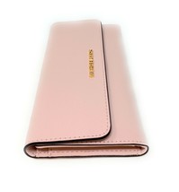 NWB Michael Kors Large Trifold Wallet Pale Pink Leather 35S8GTVF7L Gift Bag FS - £65.77 GBP