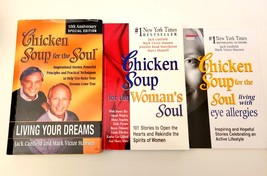 Collection of Chicken Soup for the Soul Hardbound with protective cover - £11.02 GBP