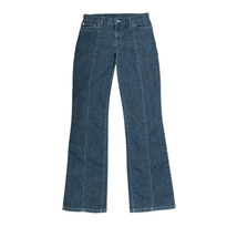 DKNY Jeans Size 3 Juniors Black Denim Cotton Stretch Blend Straight Wome... - £13.65 GBP