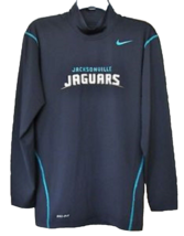 NIKE NFL Jacksonville Jaguars Boy&#39;s L Dri-Fit Training Shirt, Poly/Spand... - $28.91