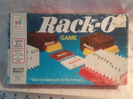 Vintage 1975 Milton Bradley Rack-O Game 4765 - £6.72 GBP
