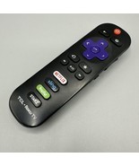 TCL Roku Remote Control Netflix Hulu Starz Sling Replacement OEM JH-14170 Tested - £5.35 GBP