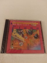 Alfred&#39;s Basic Piano Library Solo Book Level 4 Audio CD Brand New Factory Sealed - $11.99