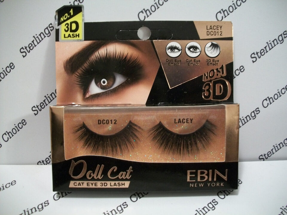 Ebin Doll Cat Cat Eye 3D Lash #DC012 Lacey - $7.22