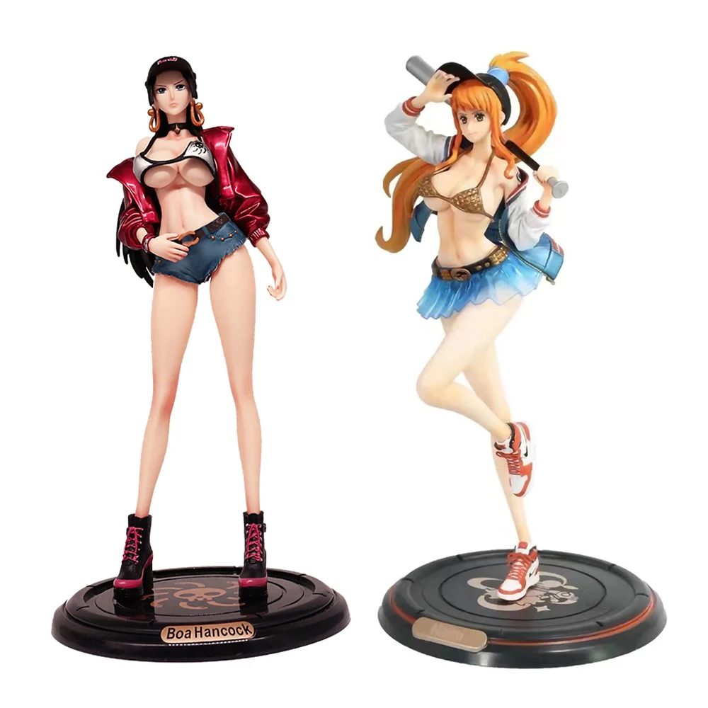 One Piece Nami Boa Hancock Robin Movable Doll GK Fashion Sexy Girl Figure PVC - £14.65 GBP