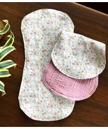 Spring Flowers - Burp Cloth Set of 2 - $39.69 CAD