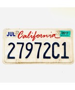 2017 United States California Lipstick Passenger License Plate 27972C1 - $15.83