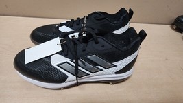 Adidas Mens Icon 8 Size 9 Baseball Cleats Black IG7098 - £36.63 GBP