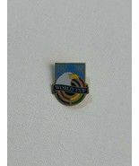 1991 USA World Cup Shooting Team Bald Eagle Hat Lapel Pin Brooch, Used-Good - $10.12