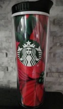 Starbucks 2020 Poinsettia Holiday Tumbler 16 oz Christmas Travel Cup Cof... - $24.65