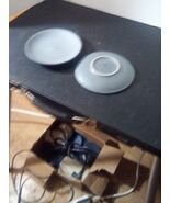 ANFORA DENALI Blue Matte CERAMIC 6&quot; dessert plate - €12,78 EUR