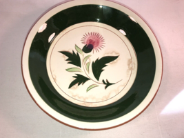 Stangl Thistle 8 Inch Soup Bowl Some Staining - £15.21 GBP