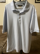 Greg Norman, Men’s, Light Blue Polo, XL - £43.82 GBP