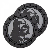 Star Wars Darth Vader Car Cup Holder Coaster 2-Pack Grey - $21.98